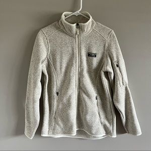 NWT l.l. bean womens fleece lined jacket